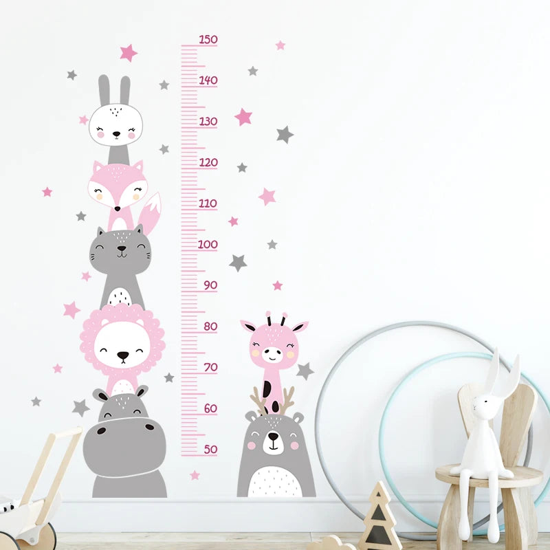 3PC Cartoon Animal Wall Stickers