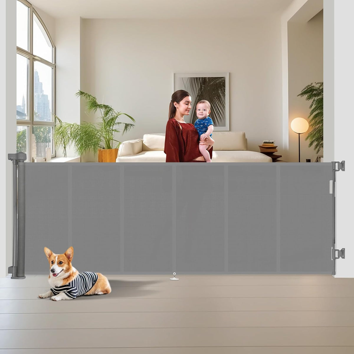 Retractable Baby Safety Gate
