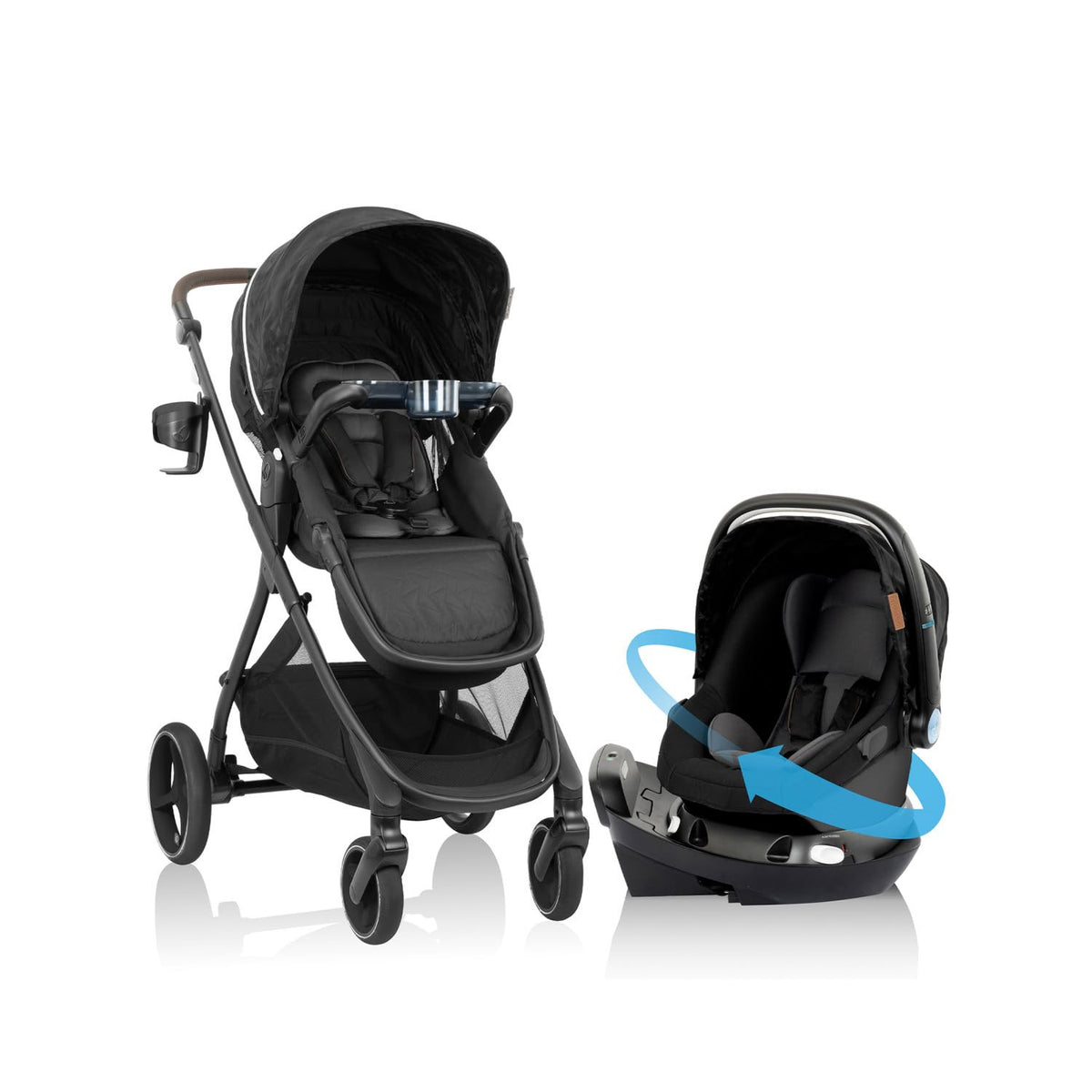 Evenflo Shyft Intuiti Travel System with Revolve180