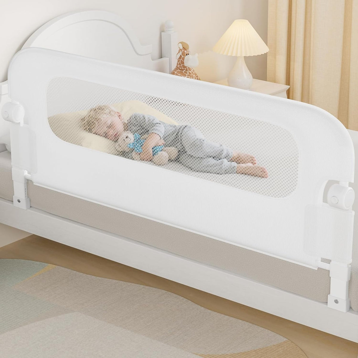 3-Piece Toddler Bed Rail Set