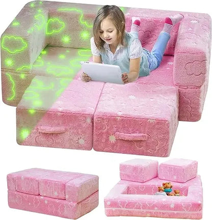 Modular Kids Play Glowing Couch