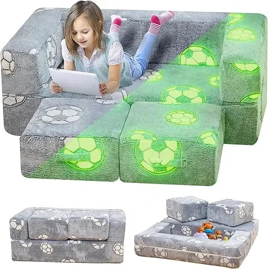 Modular Kids Play Glowing Couch
