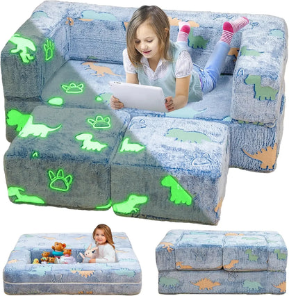 Modular Kids Play Glowing Couch