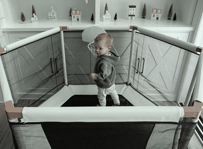 Aesthetic Indoor and Outdoor Toddler Trampoline