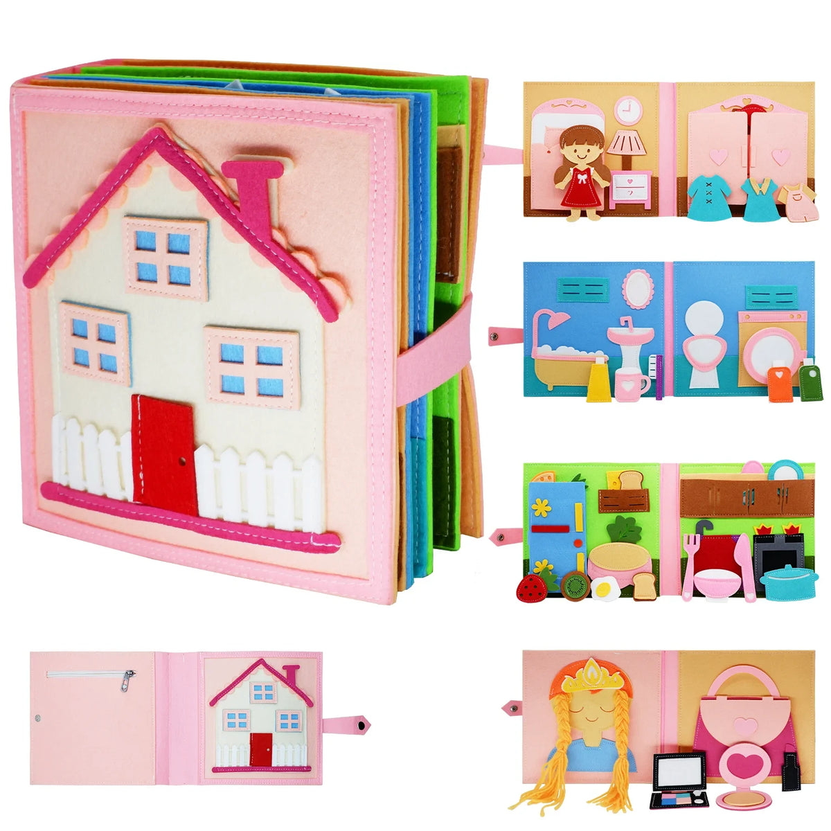 Toddlers Montessori Busy Book