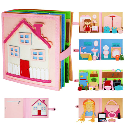 Toddlers Montessori Busy Book