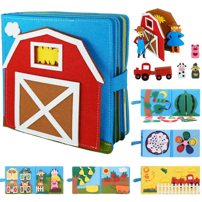 Toddlers Montessori Busy Book