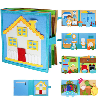 Toddlers Montessori Busy Book