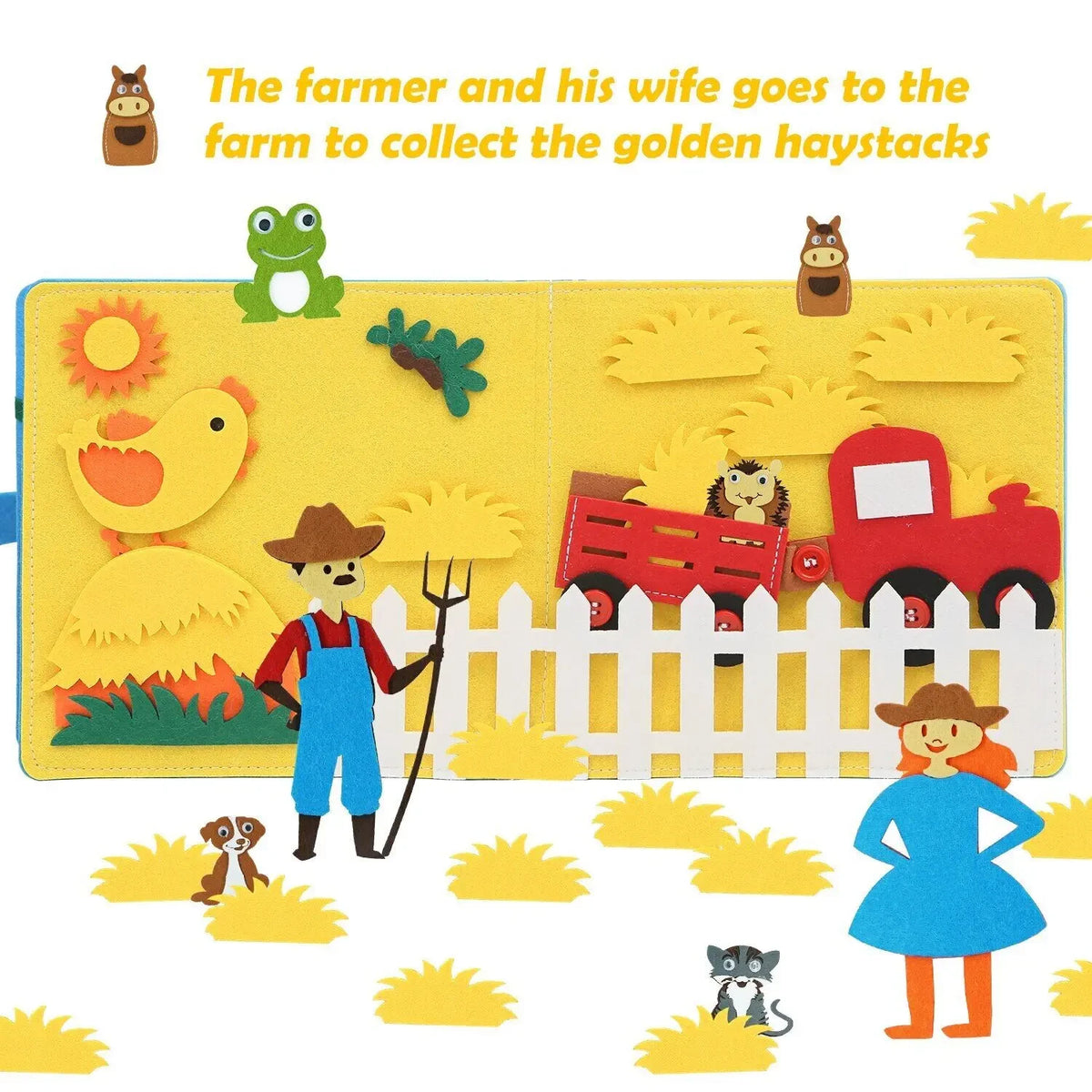 Toddlers Montessori Busy Book
