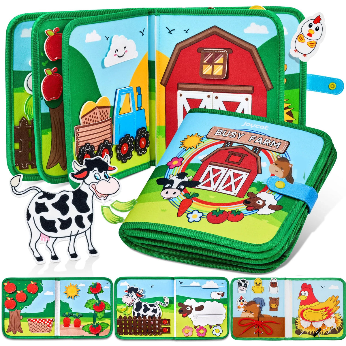 Toddlers Montessori Busy Book