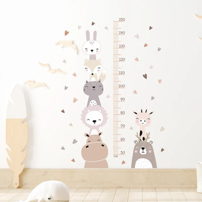 3PC Cartoon Animal Wall Stickers