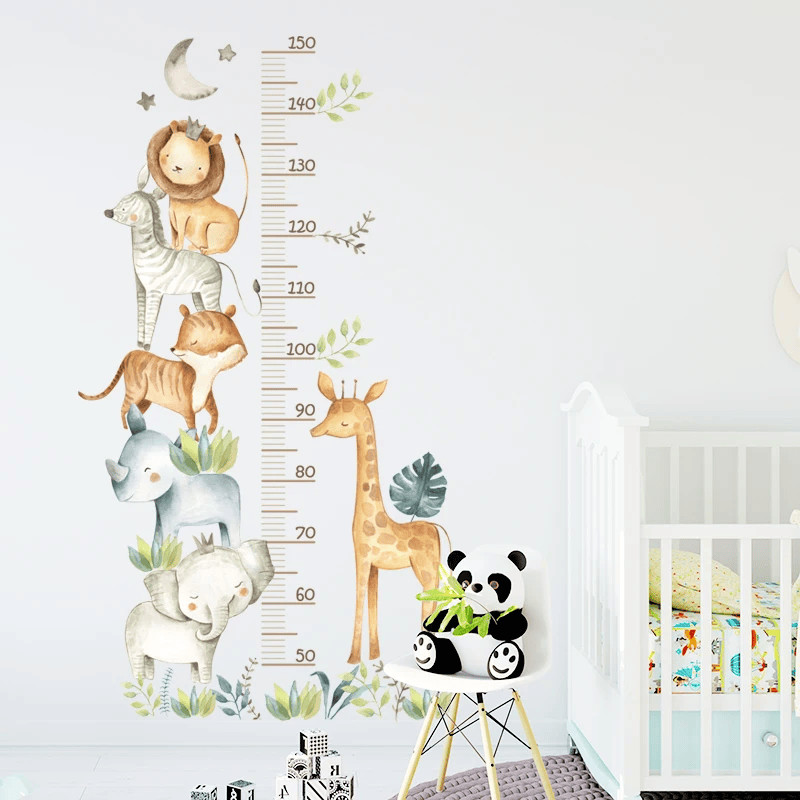 3PC Cartoon Animal Wall Stickers