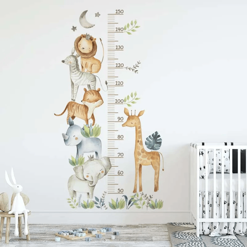 3PC Cartoon Animal Wall Stickers