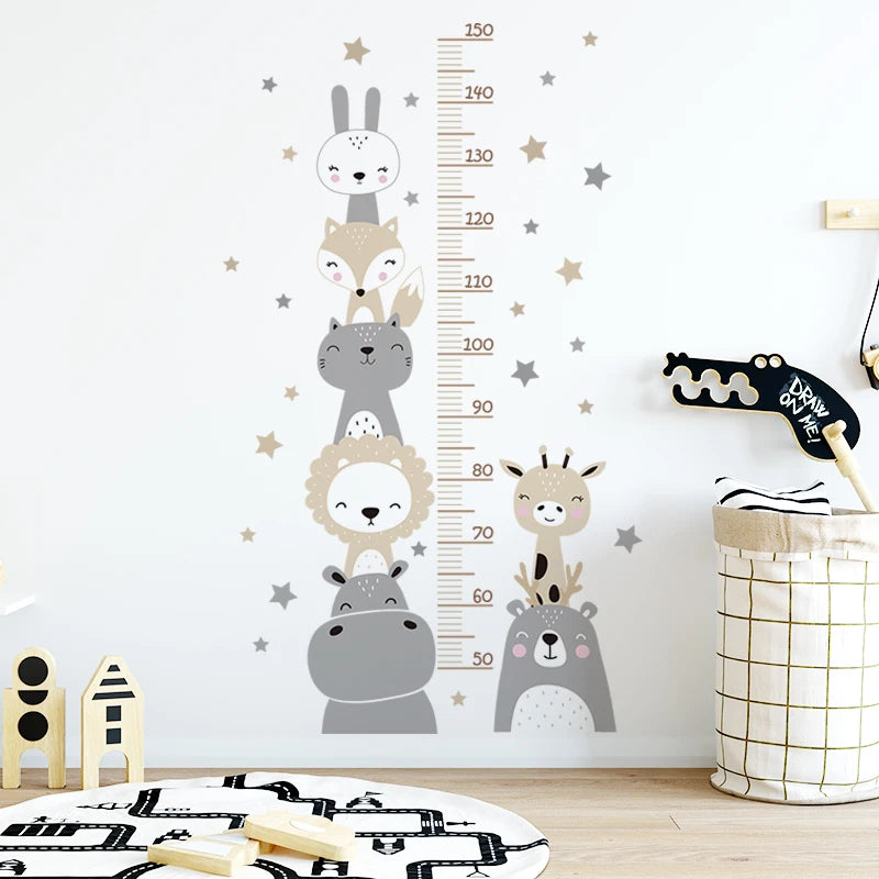 3PC Cartoon Animal Wall Stickers