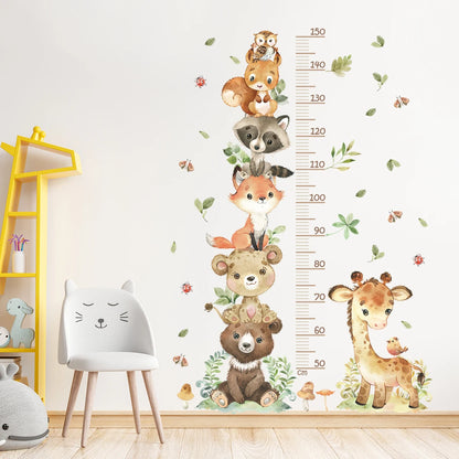 3PC Cartoon Animal Wall Stickers