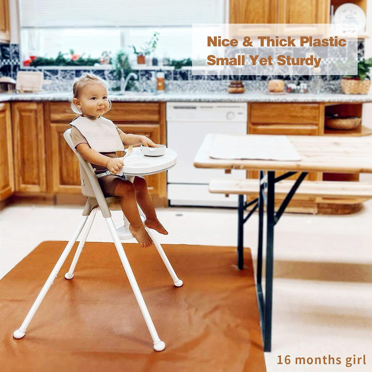 3-in-1 Cute Folding High Chair