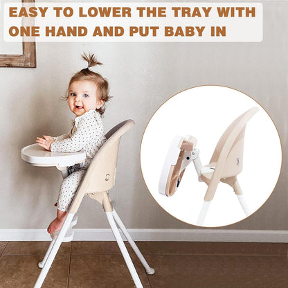 3-in-1 Cute Folding High Chair