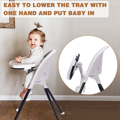 3-in-1 Cute Folding High Chair