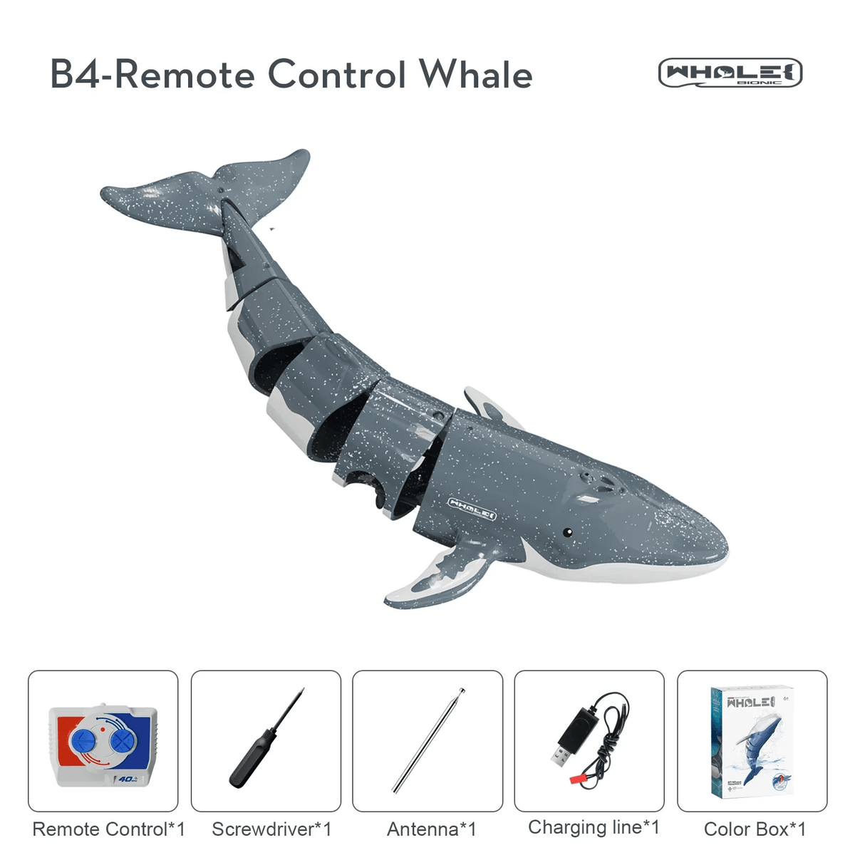 Remote Control Shark Toy