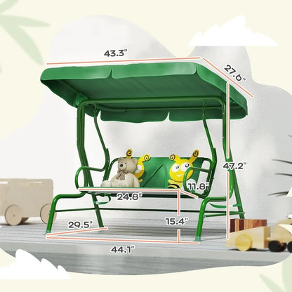 Outsunny Kids Patio Swing