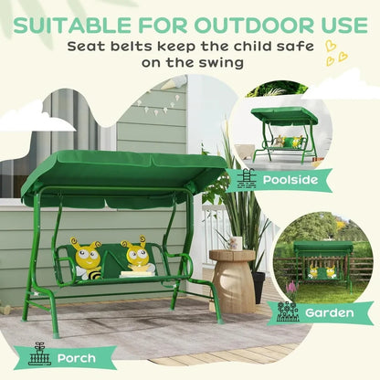 Outsunny Kids Patio Swing