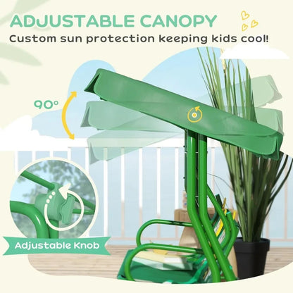Outsunny Kids Patio Swing