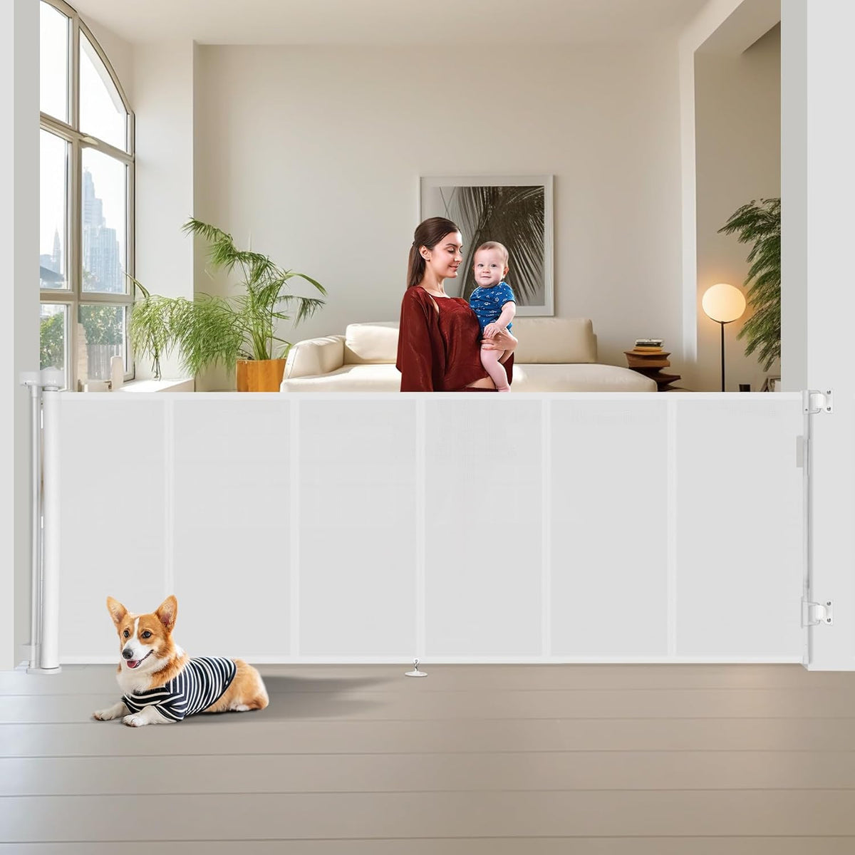Retractable Baby Safety Gate