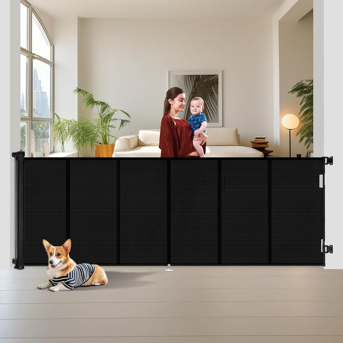 Retractable Baby Safety Gate