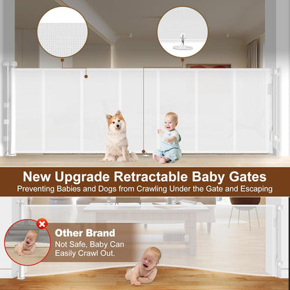 Retractable Baby Safety Gate