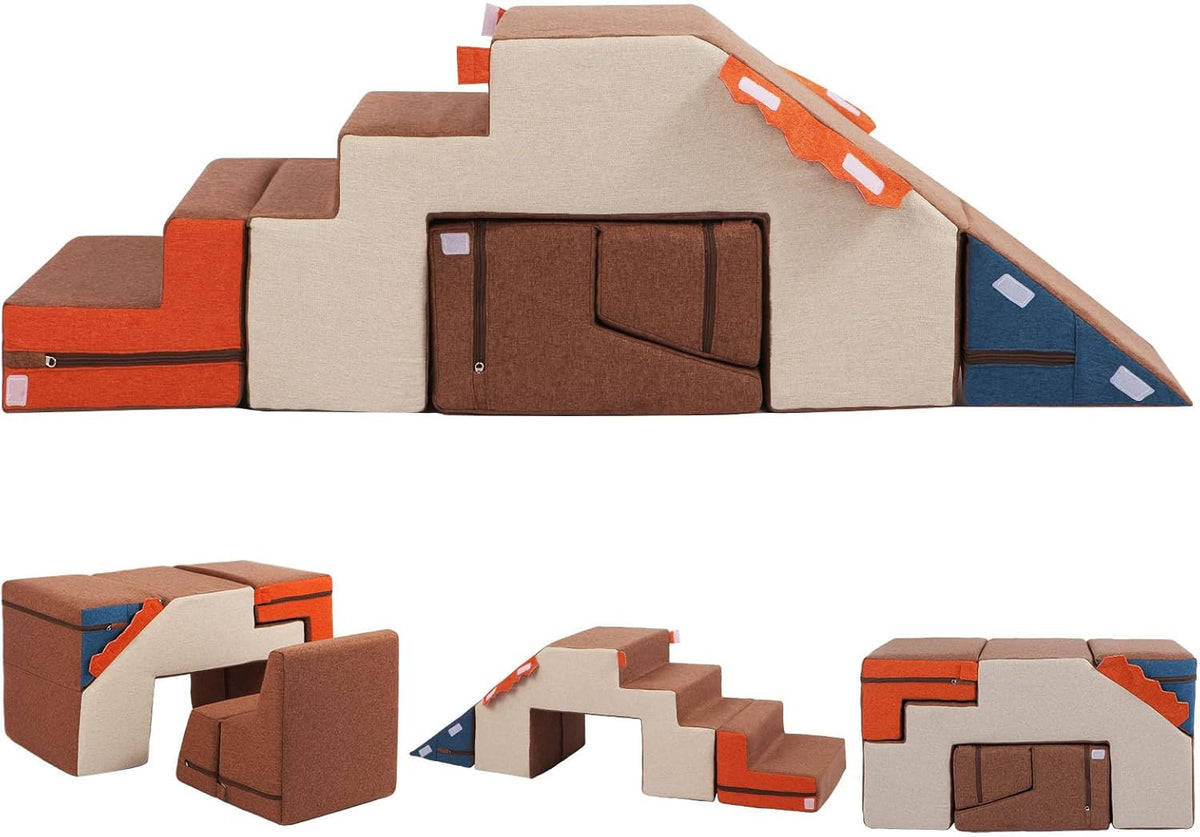 Toddler Soft Foam Climbing Blocks