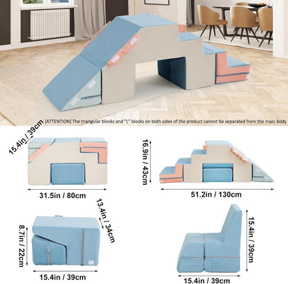 Toddler Soft Foam Climbing Blocks