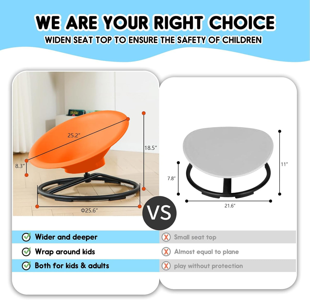 Spinning Chair for Autistic Kids