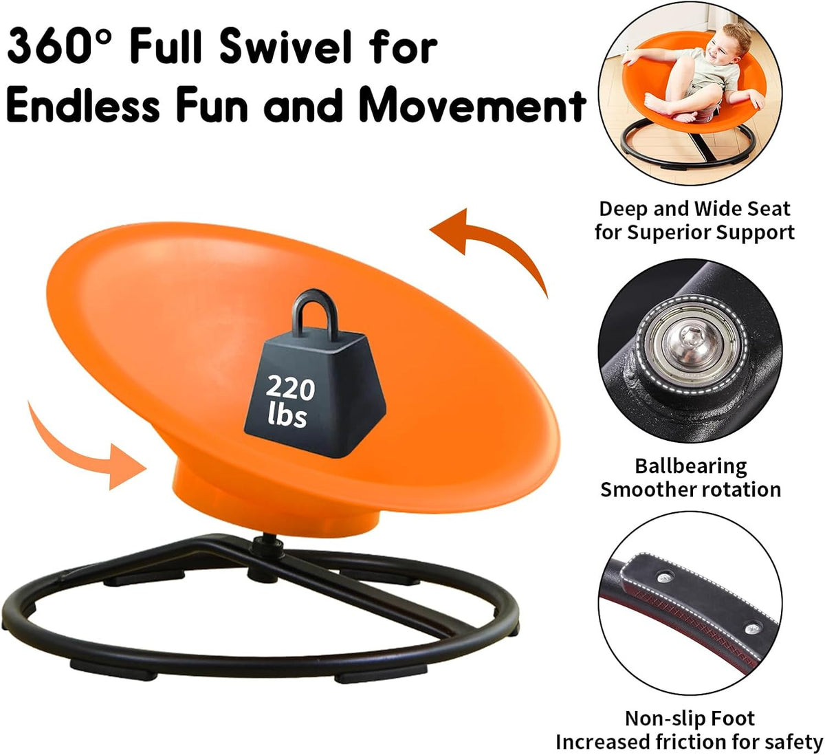 Spinning Chair for Autistic Kids