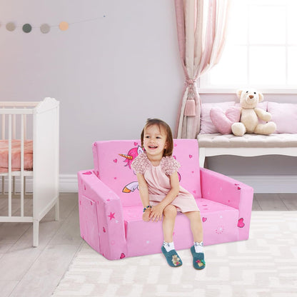 Kids Cartoon Folding Little Couch