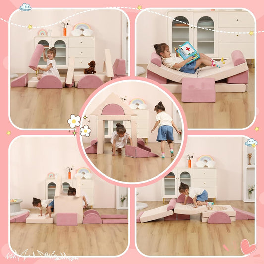 12PCS Modular Kids Play Couch