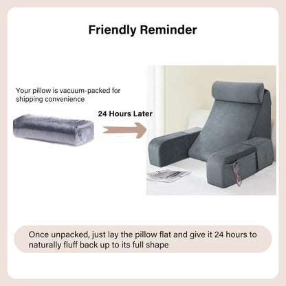 Pregnant Mom Back Pillow for Bed Sitting up