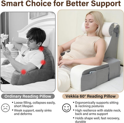 Pregnant Mom Back Pillow for Bed Sitting up