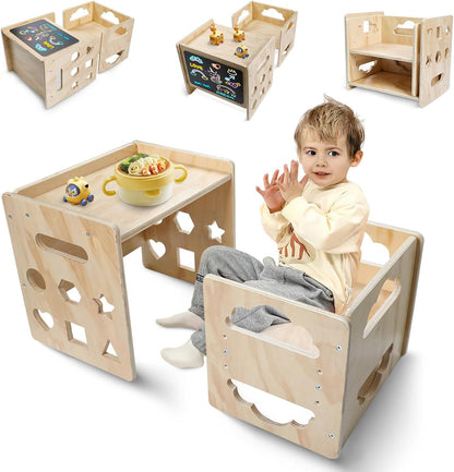 Toddlers Montessori Table and Chair Set