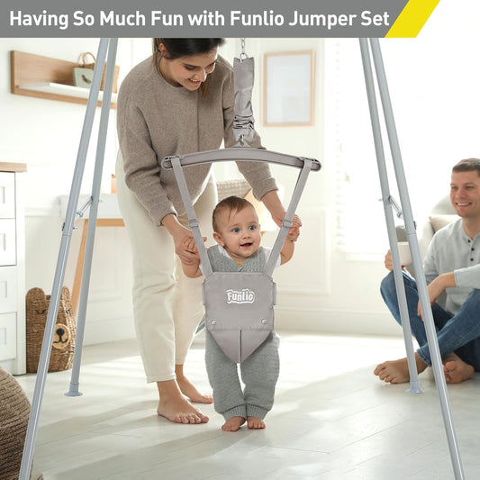 Foldable Baby Jumper with Stand