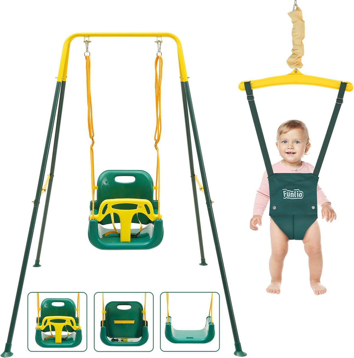 Foldable Baby Jumper with Stand