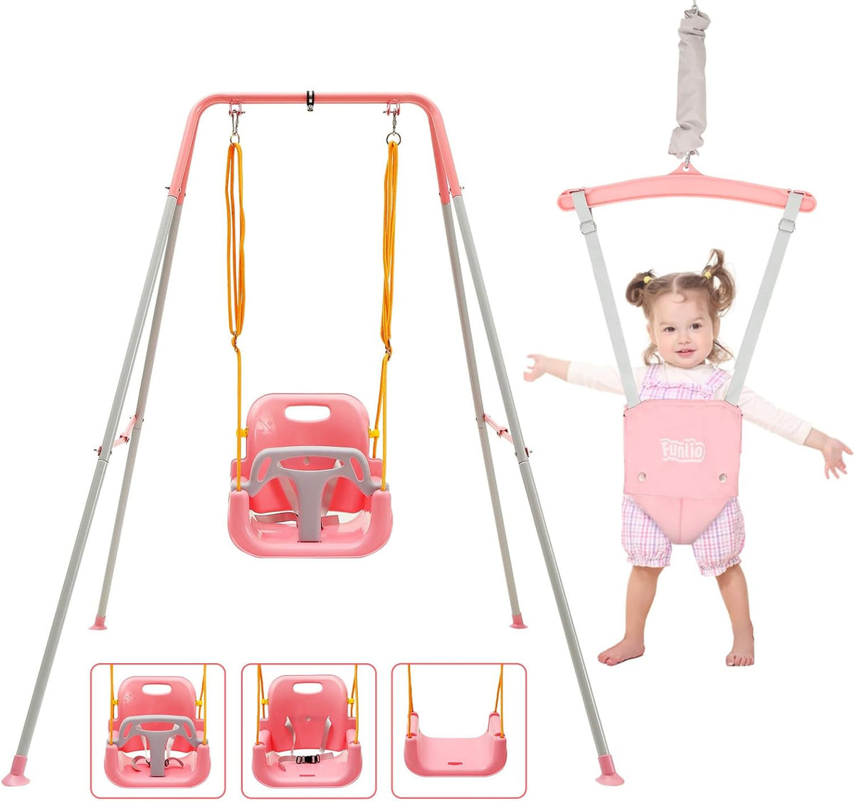 Foldable Baby Jumper with Stand