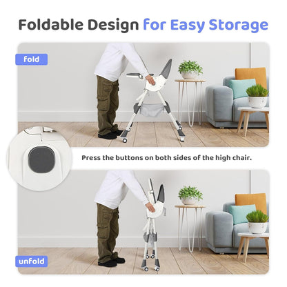 6 in 1 Convertible Baby High Chair