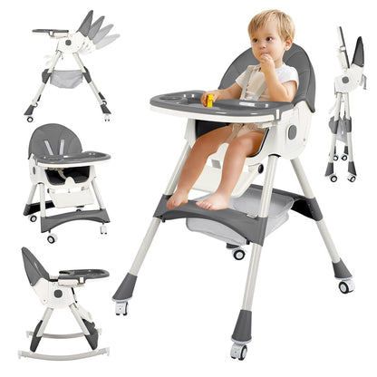 6 in 1 Convertible Baby High Chair