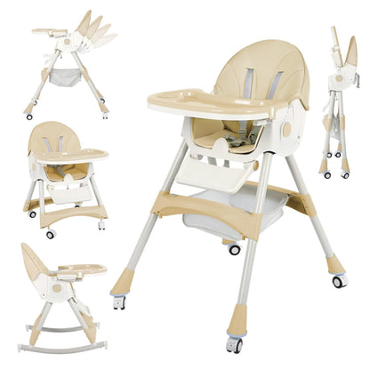 6 in 1 Convertible Baby High Chair