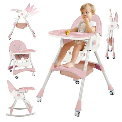 6 in 1 Convertible Baby High Chair