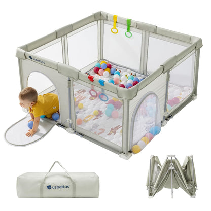 Baby Playing Playpen Indoor