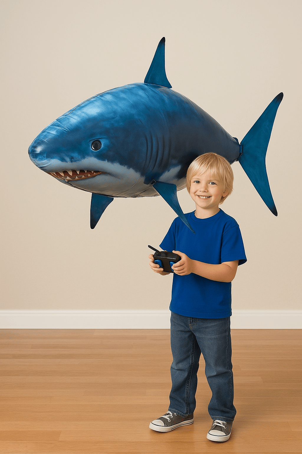 Remote Control Flying Fish Toy