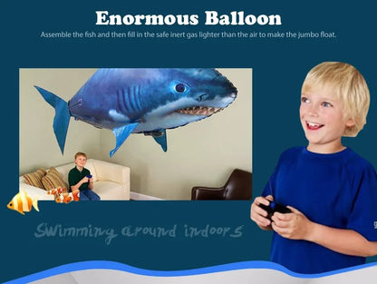 Remote Control Flying Fish Toy