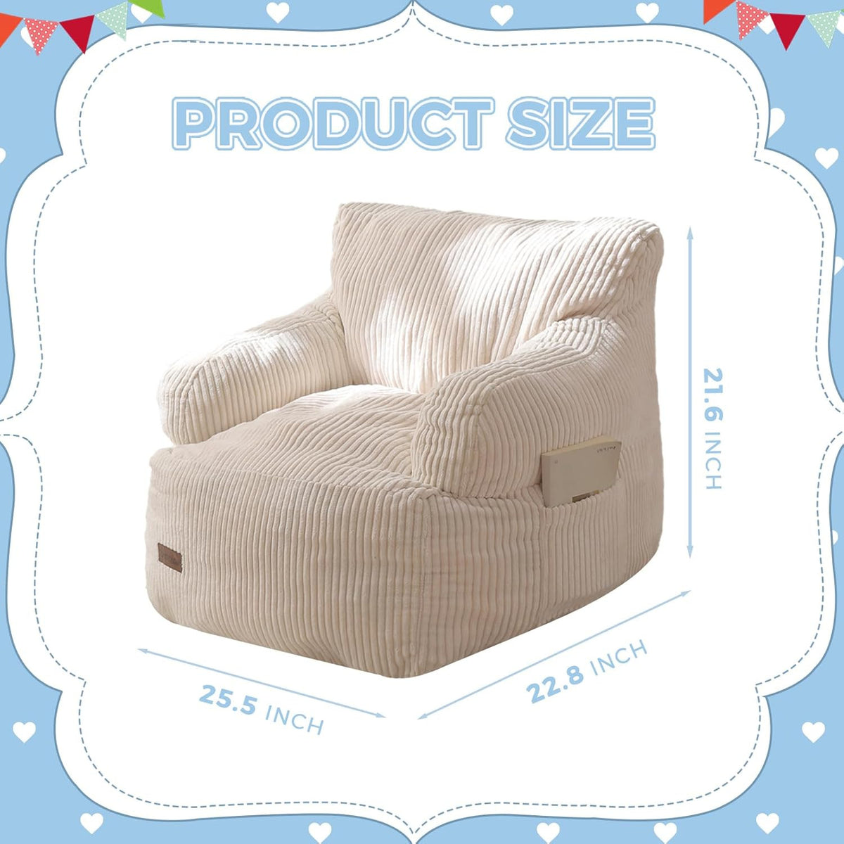 Cozy Kids Bean Bag Chair