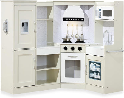 Wooden Kids Kitchen Playset